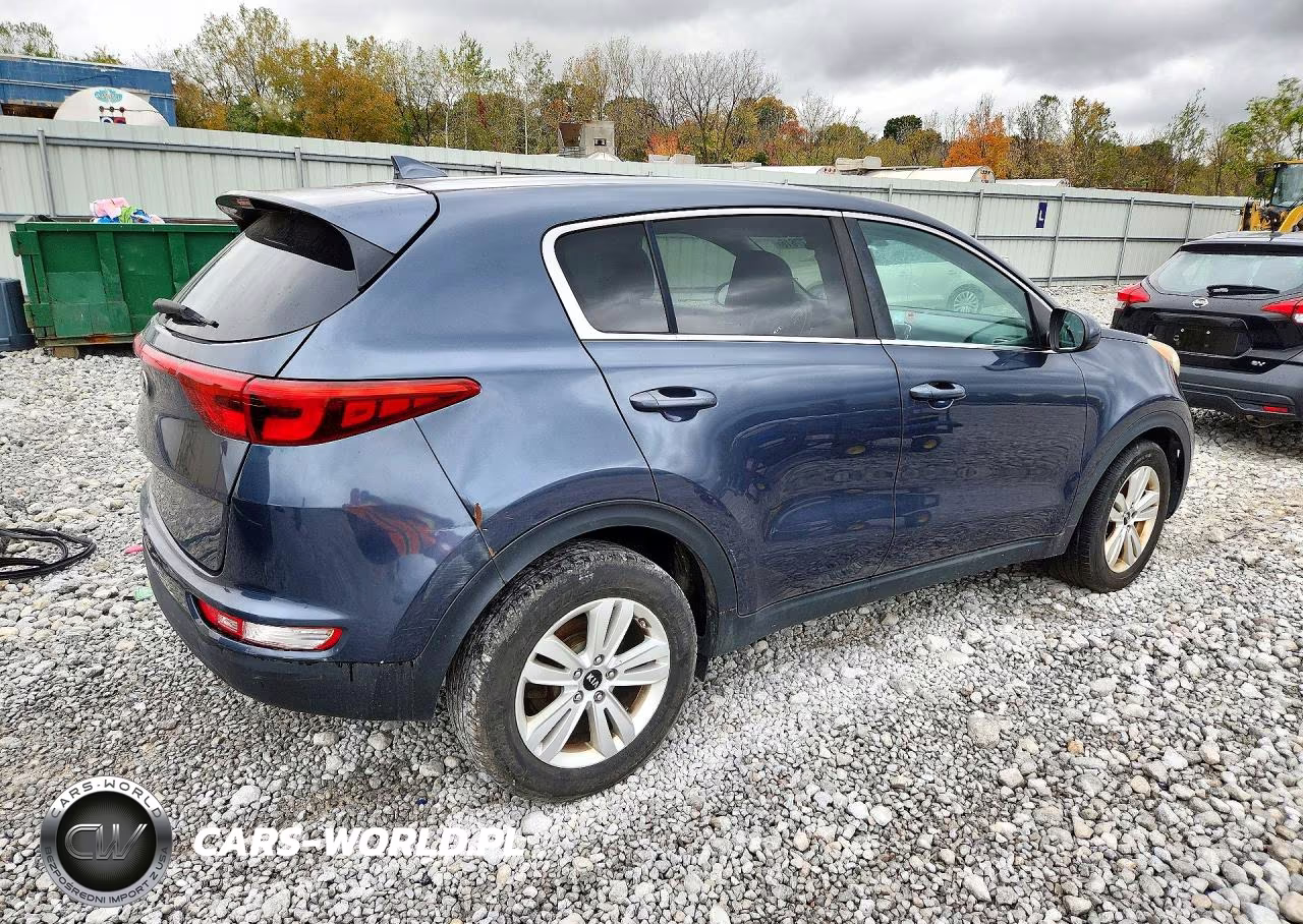 2018 Kia Sportage Lx VIN:KNDPM3AC8J7321144 - 3