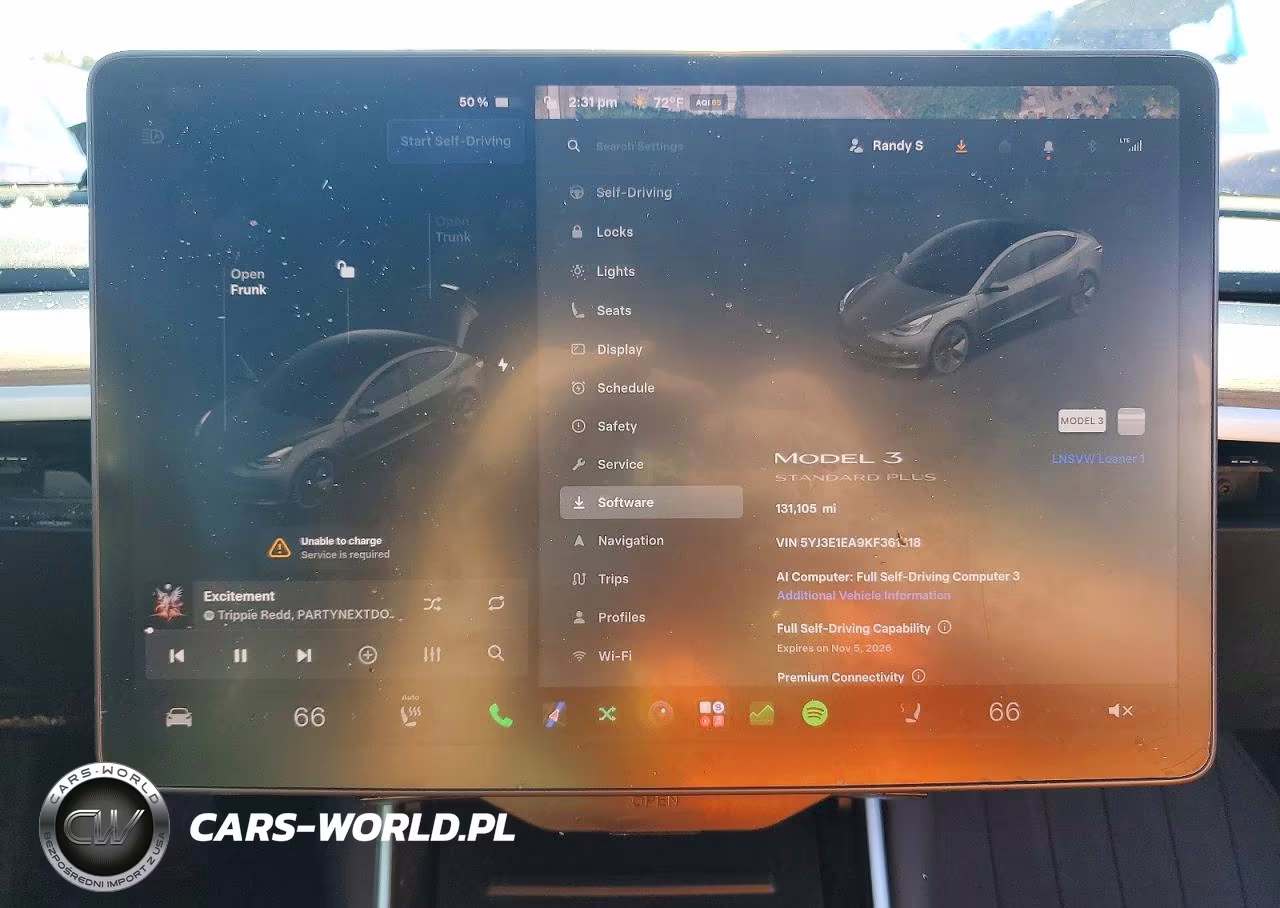 2019 Tesla Model 3 VIN:5YJ3E1EA9KF361818 - 9