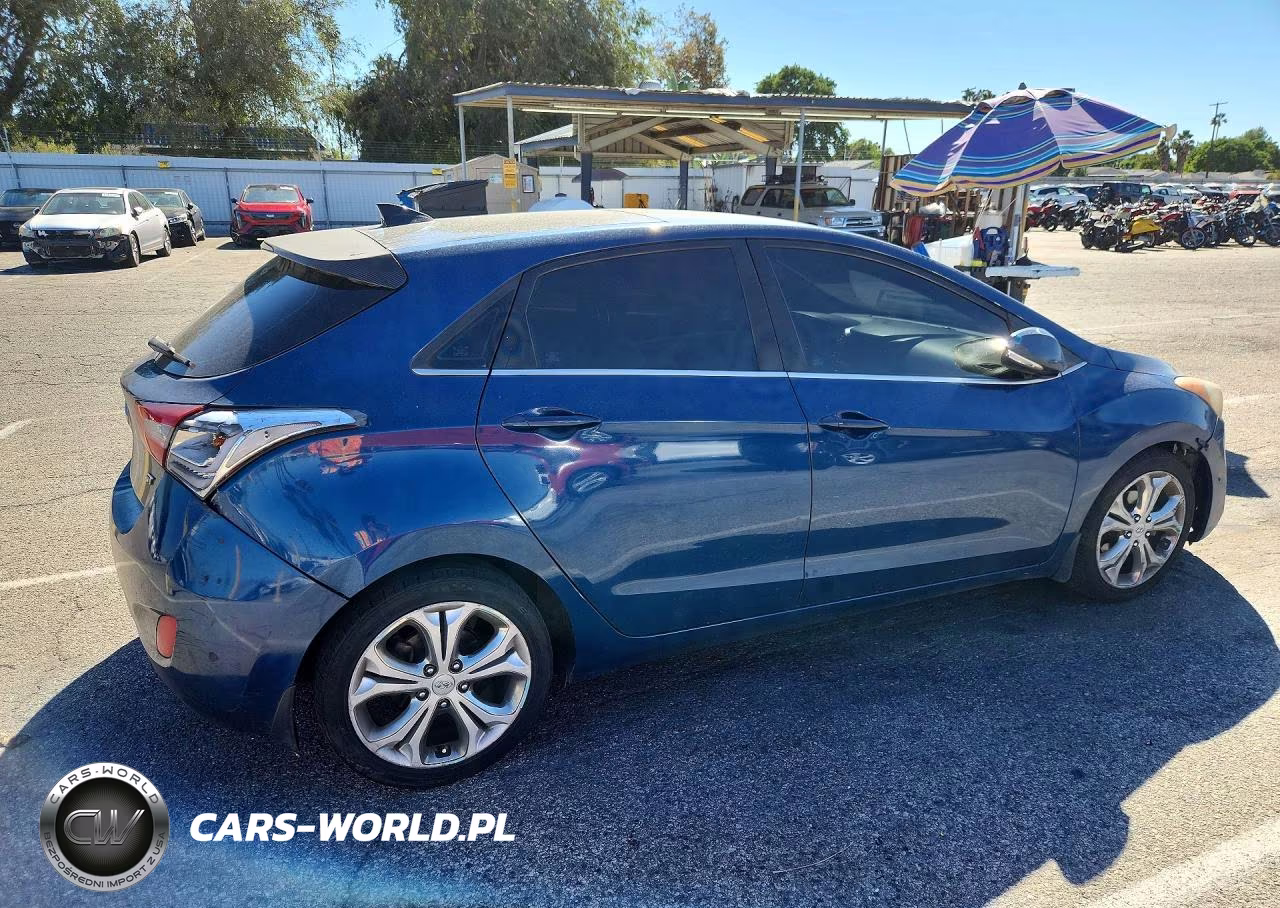2014 Hyundai Elantra Gt Base VIN:KMHD35LH7EU195310 - 3