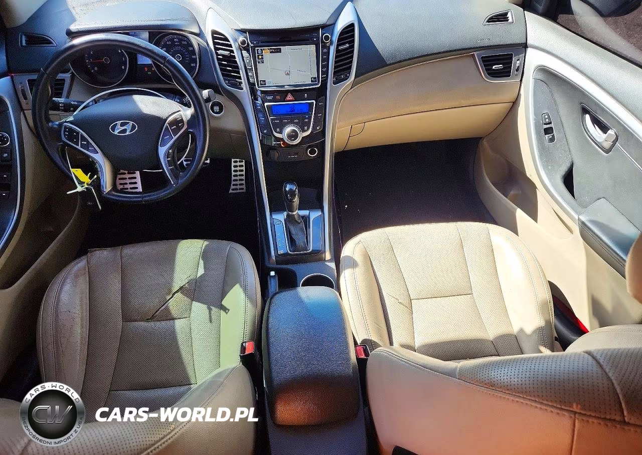 2014 Hyundai Elantra Gt Base VIN:KMHD35LH7EU195310 - 8
