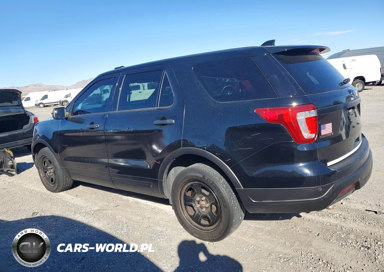 2018 Ford Explorer Police Interceptor VIN:1FM5K8AR9JGB12523 - 2
