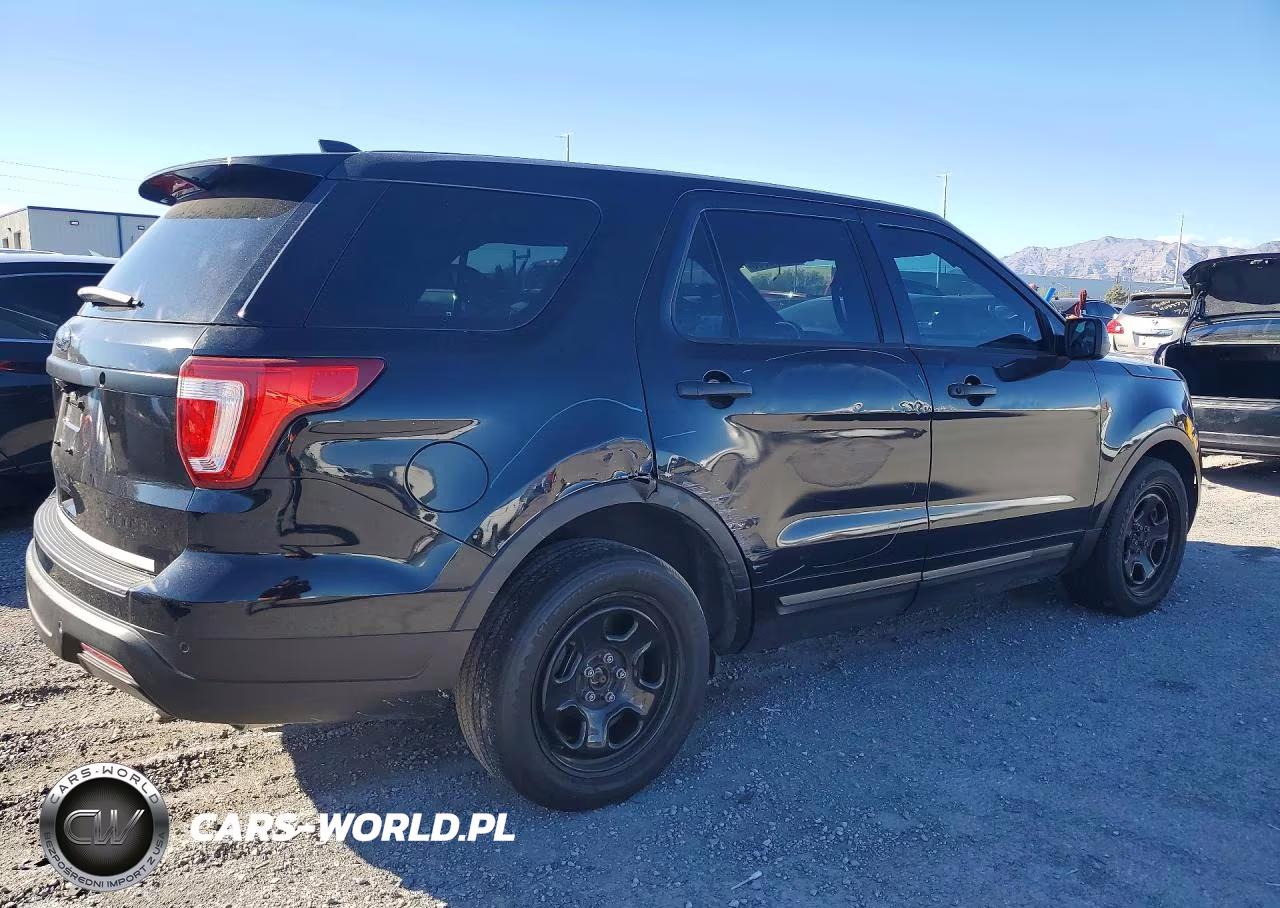 2018 Ford Explorer Police Interceptor VIN:1FM5K8AR9JGB12523 - 3