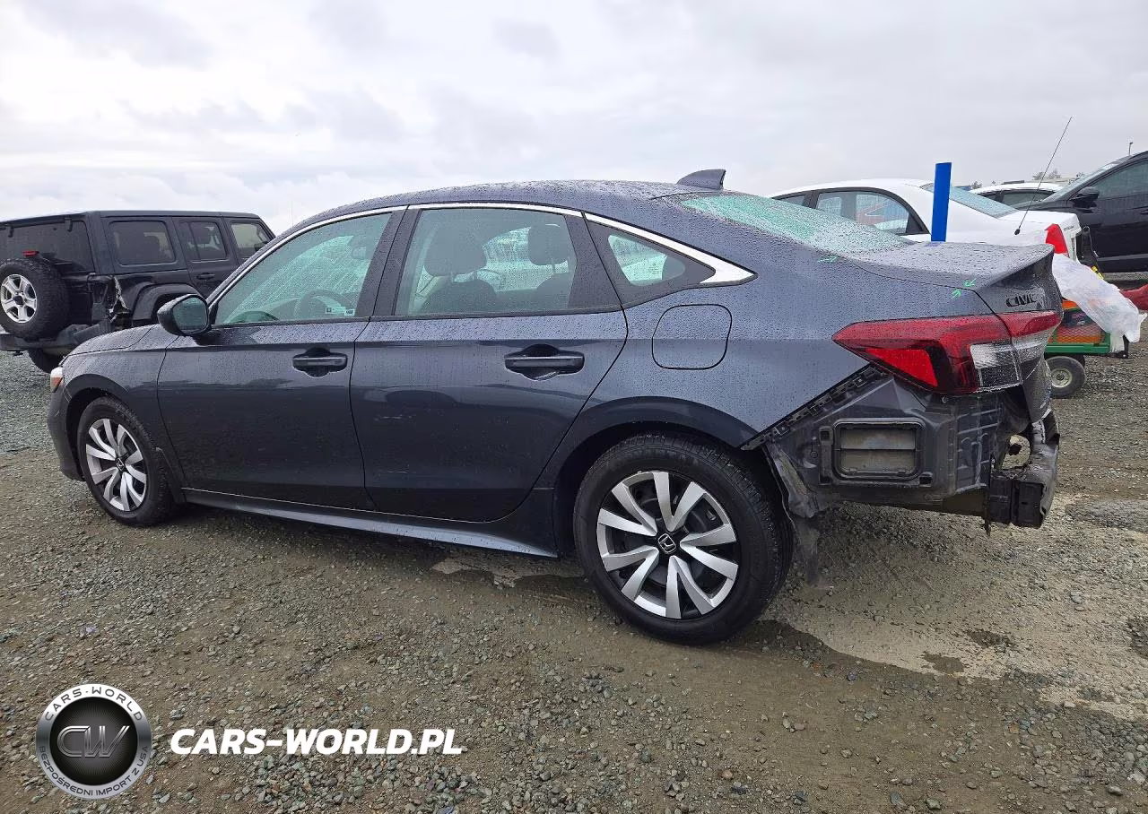 2025 Honda Civic Lx VIN:2HGFE2F22SH590492 - 2