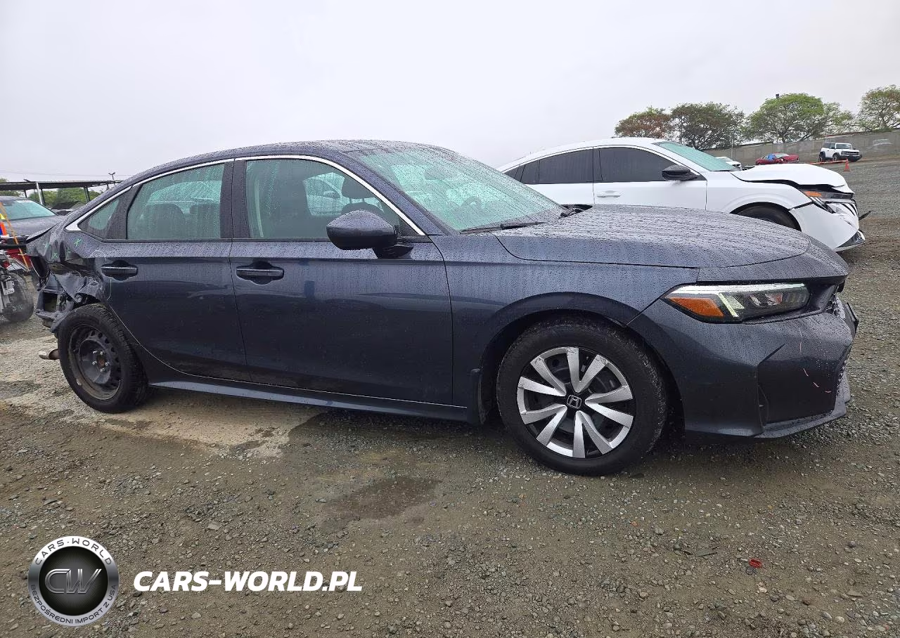 2025 Honda Civic Lx VIN:2HGFE2F22SH590492 - 4