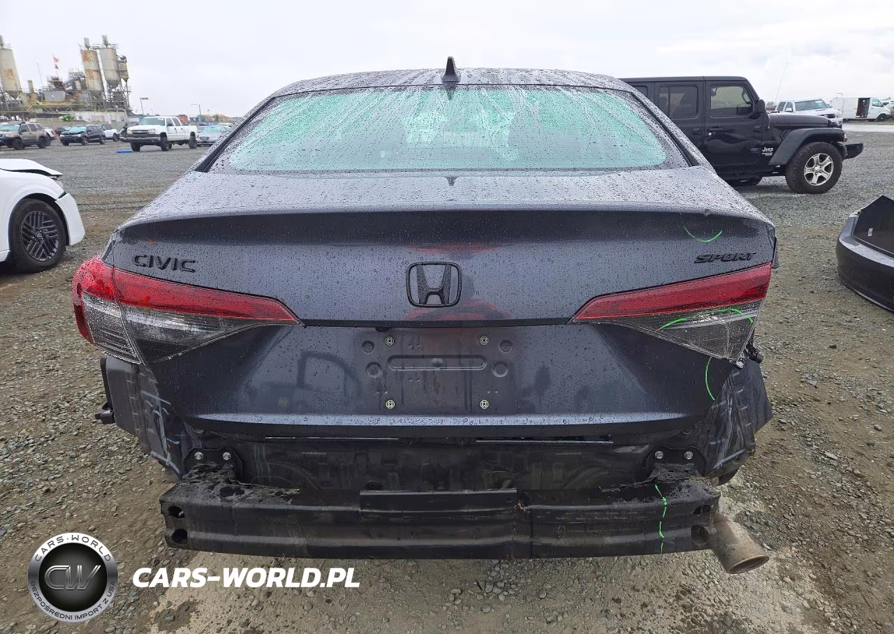 2025 Honda Civic Lx VIN:2HGFE2F22SH590492 - 6