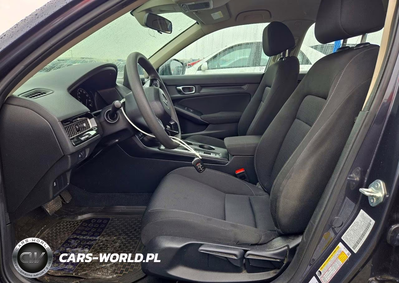 2025 Honda Civic Lx VIN:2HGFE2F22SH590492 - 7