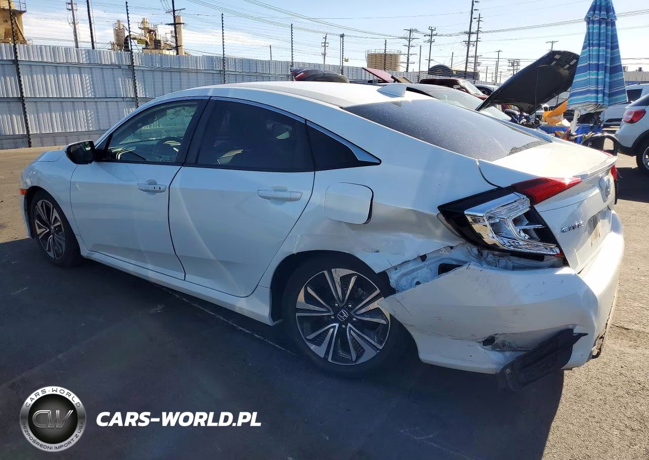 2018 Honda Civic Exl VIN:JHMFC1F74JX026989 - 2