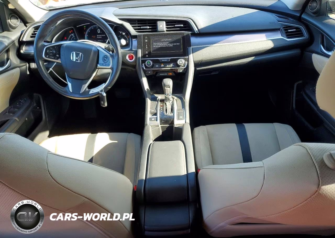 2018 Honda Civic Exl VIN:JHMFC1F74JX026989 - 8