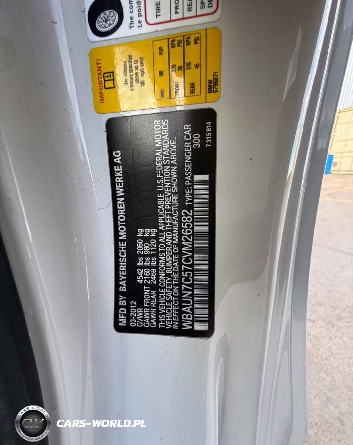 2012 BMW 135 I VIN:WBAUN7C57CVM26582 - 10
