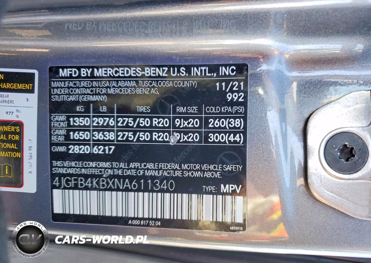2022 Mercedes-Benz Gle 350 4Matic VIN:4JGFB4KBXNA611340 - 13