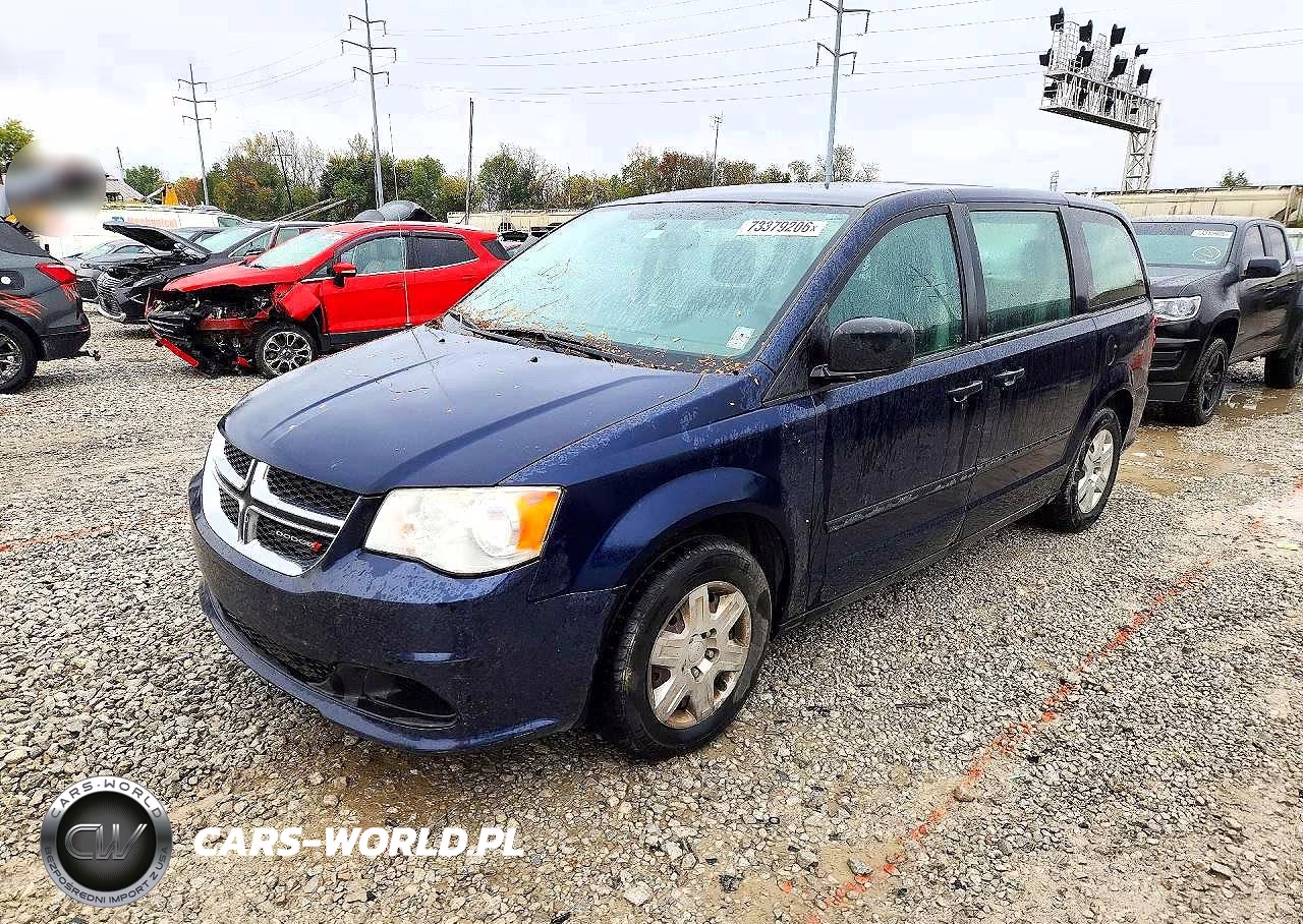 2013 Dodge Grand Caravan Se VIN:2C4RDGBG9DR542711 - 1