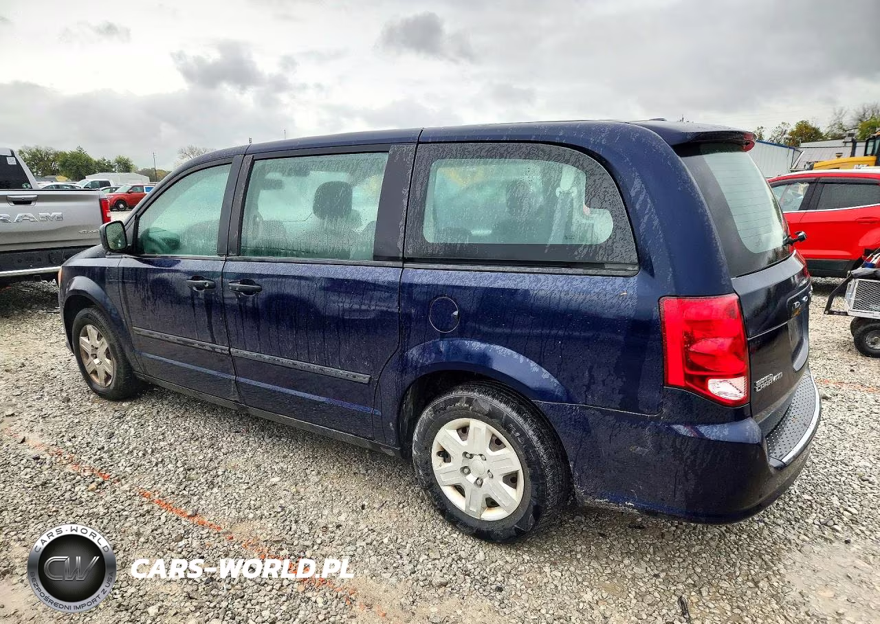 2013 Dodge Grand Caravan Se VIN:2C4RDGBG9DR542711 - 2