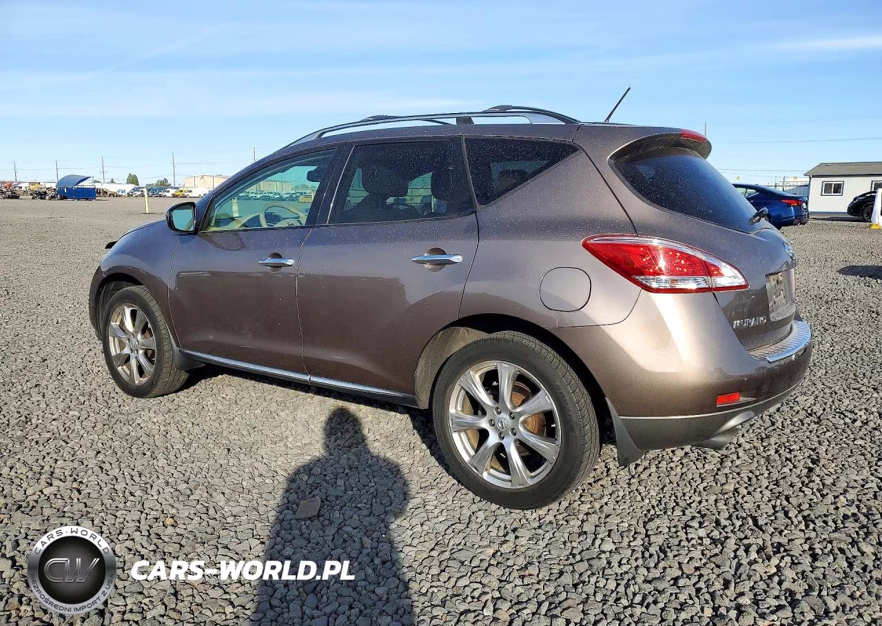 2012 Nissan Murano S VIN:JN8AZ1MW0CW216127 - 2