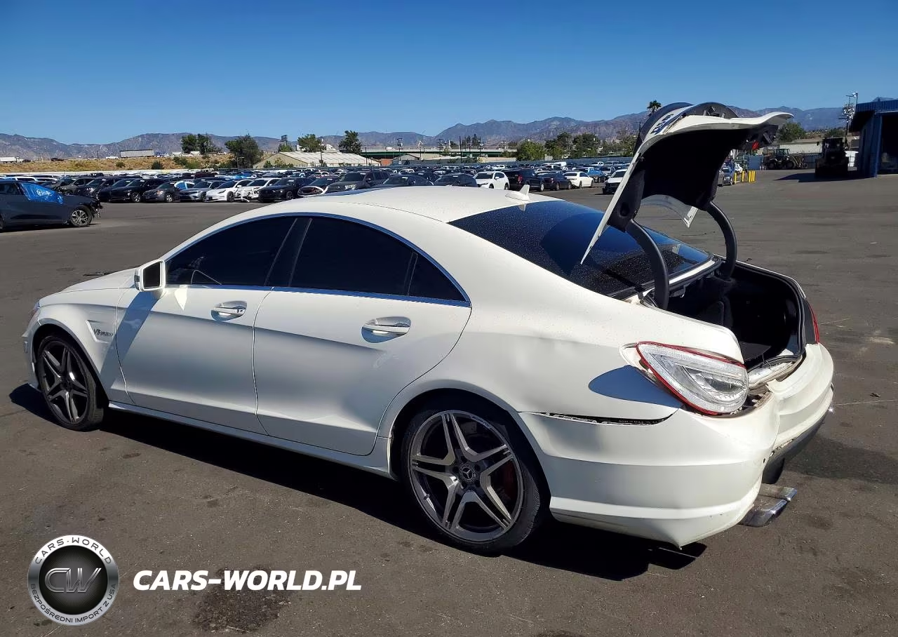 2013 Mercedes-Benz Cls 63 Amg VIN:WDDLJ7EB5DA086571 - 2