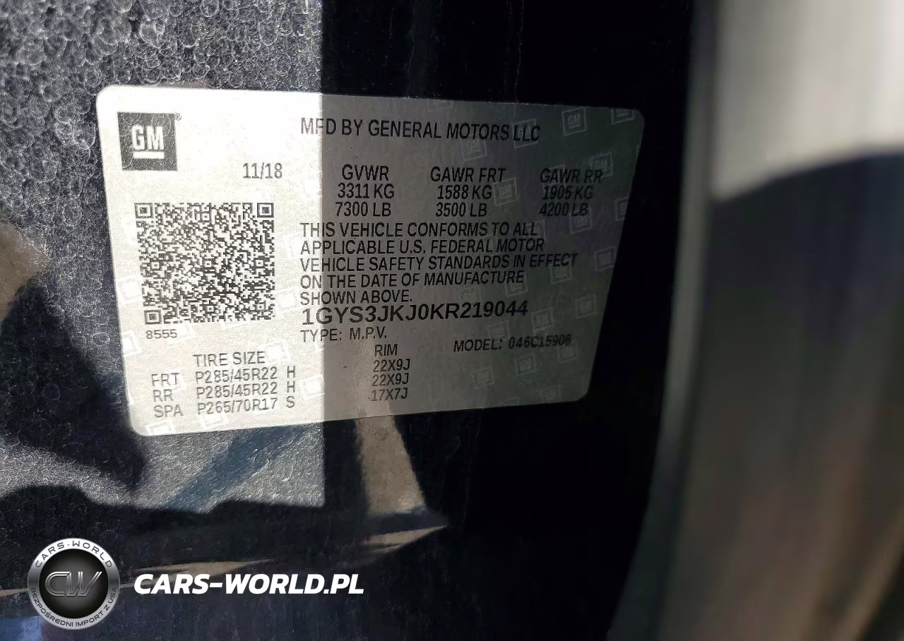 2019 Cadillac Escalade Esv Luxury VIN:1GYS3JKJ0KR219044 - 14