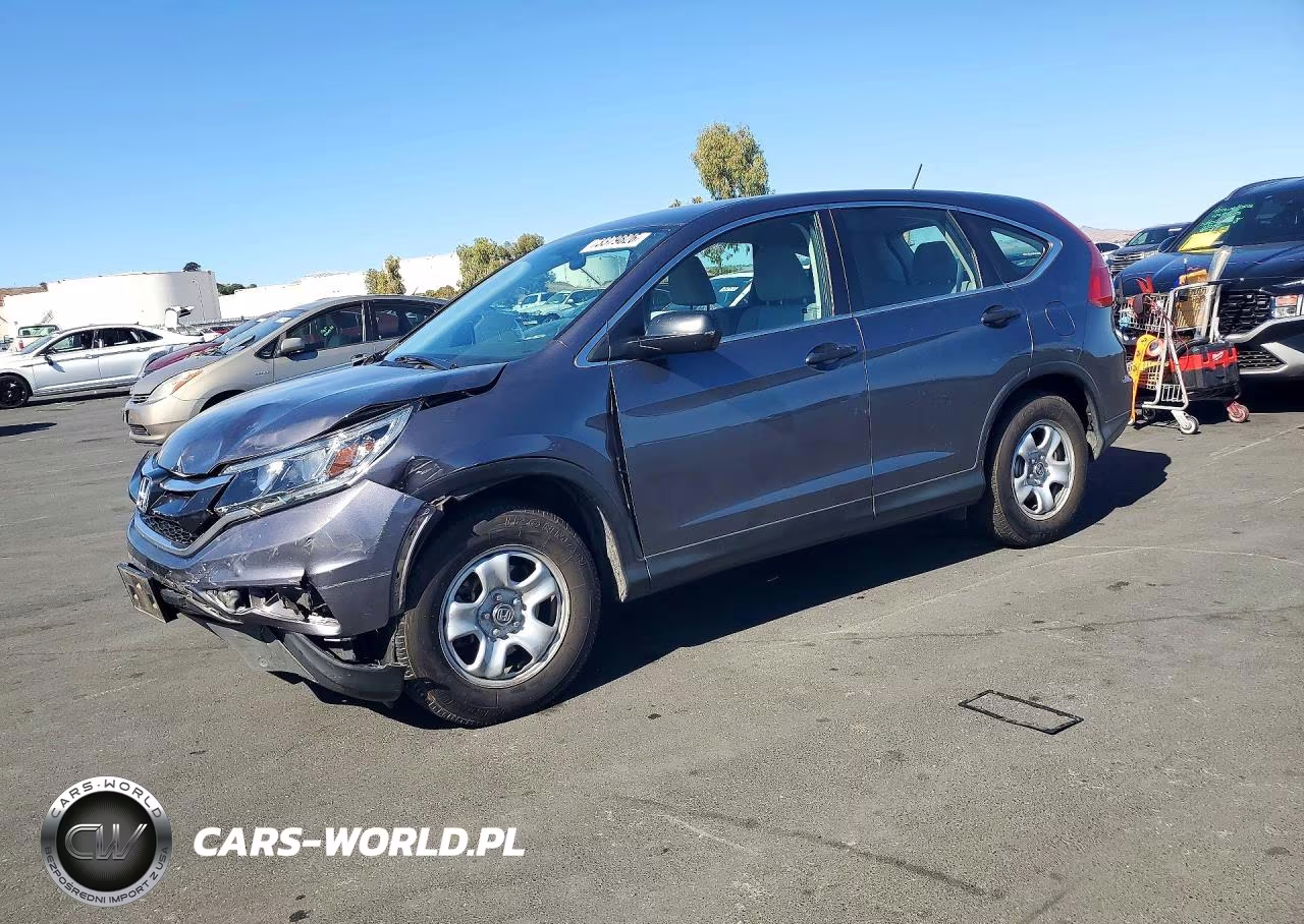 2016 Honda Cr-V Lx VIN:2HKRM3H3XGH564084 - 1