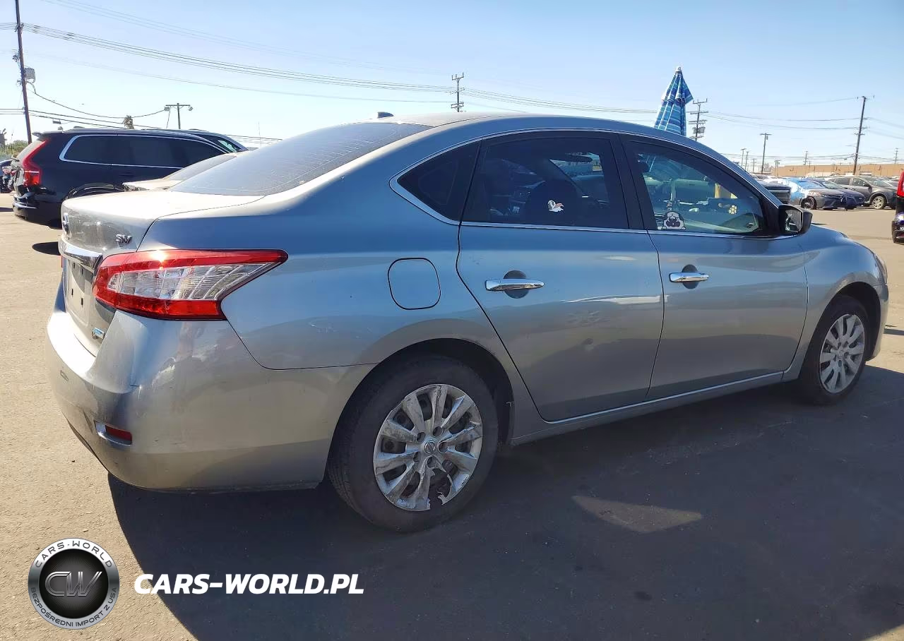 2014 Nissan Sentra Sv VIN:3N1AB7APXEY224394 - 3