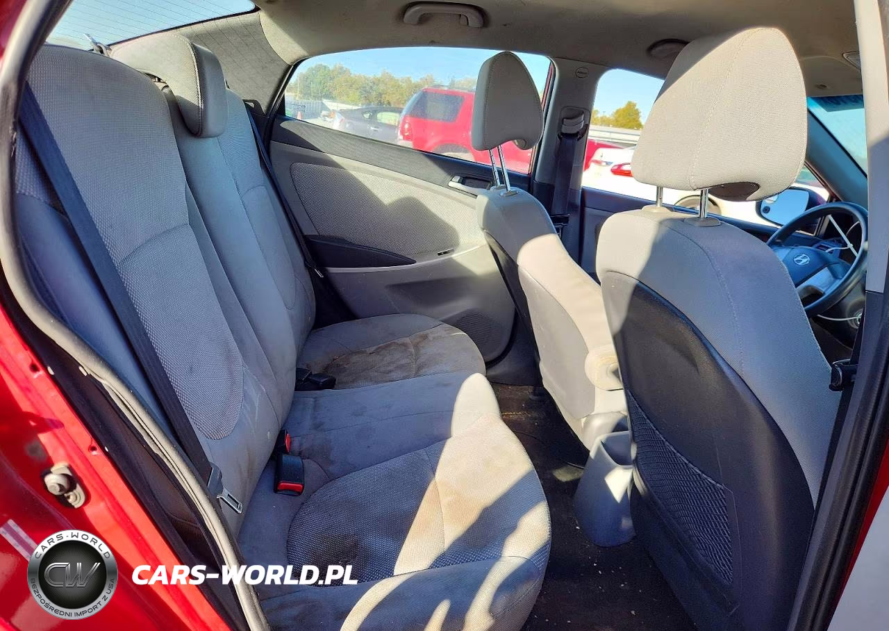 2013 Hyundai Accent Gls VIN:KMHCT4AE1DU521745 - 10