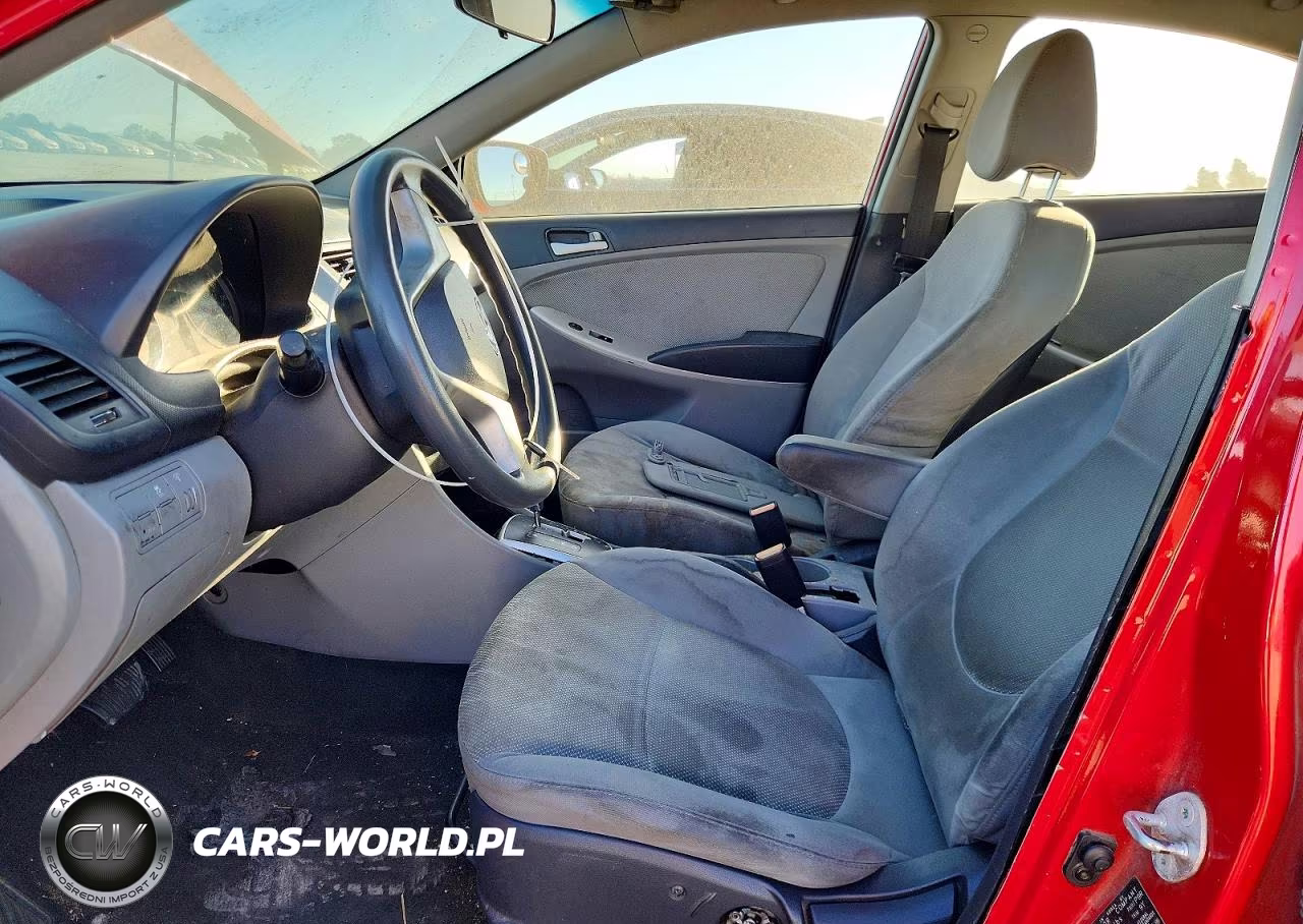 2013 Hyundai Accent Gls VIN:KMHCT4AE1DU521745 - 7