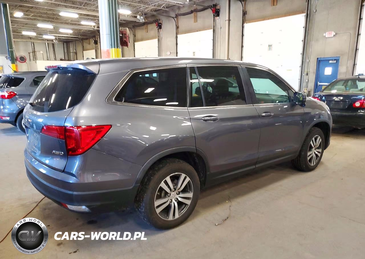 2016 Honda Pilot Exl VIN:5FNYF6H85GB017614 - 3