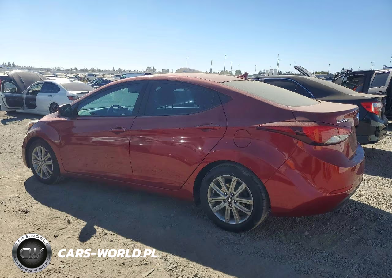 2016 Hyundai Elantra Se VIN:5NPDH4AE6GH660715 - 2