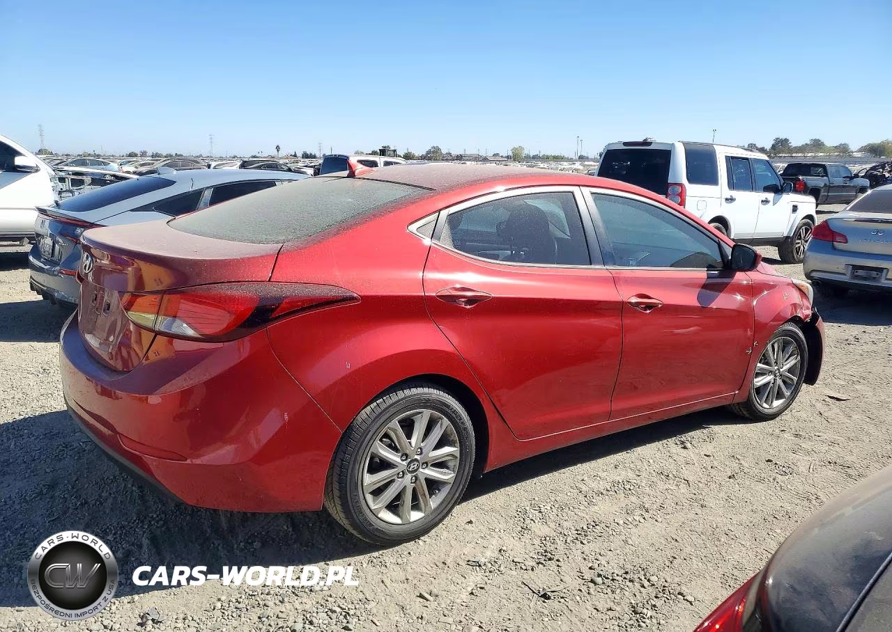 2016 Hyundai Elantra Se VIN:5NPDH4AE6GH660715 - 3