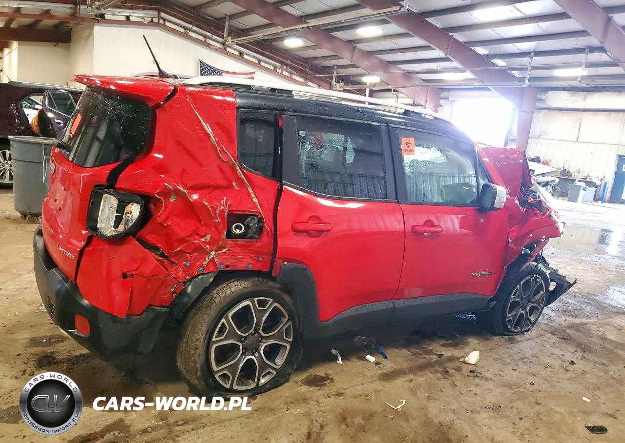 2017 Jeep Renegade Limited VIN:ZACCJBDB3HPE39040 - 3