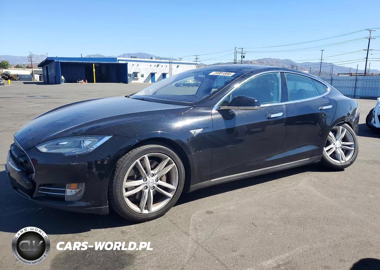 2014 Tesla Model S VIN:5YJSA1H11EFP44823 - 1