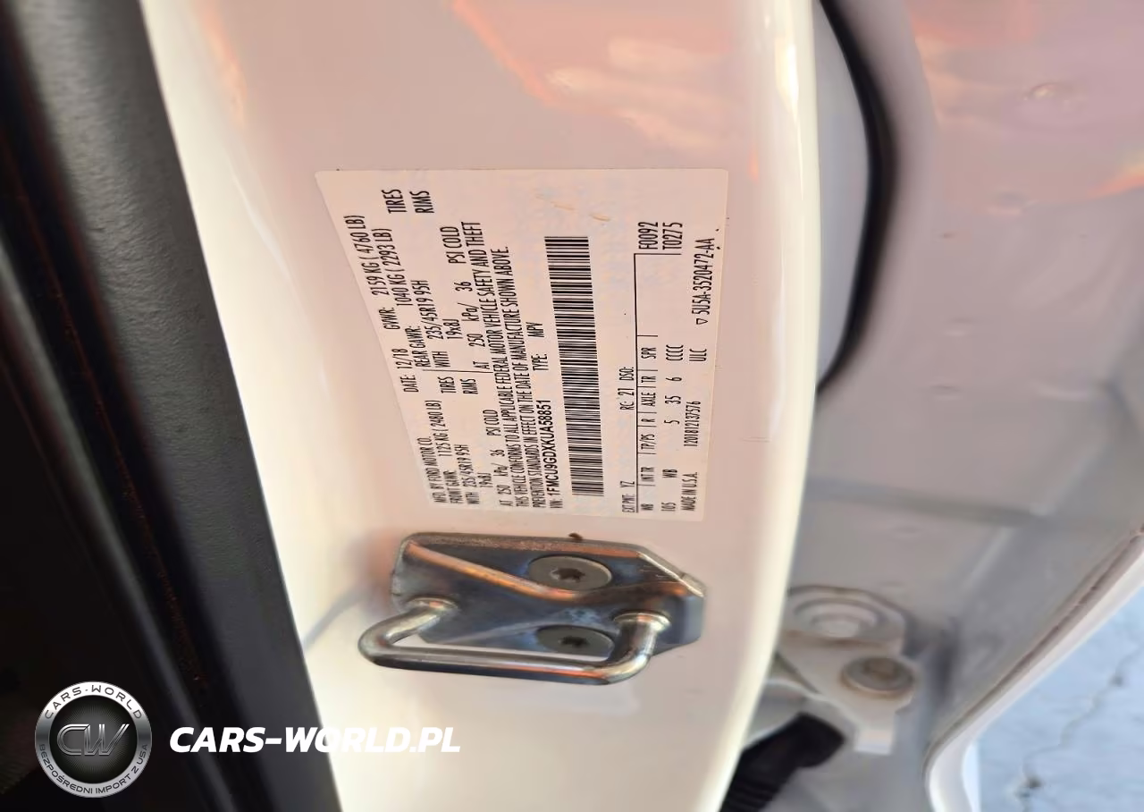 2019 Ford Escape Se VIN:1FMCU9GDXKUA58851 - 13