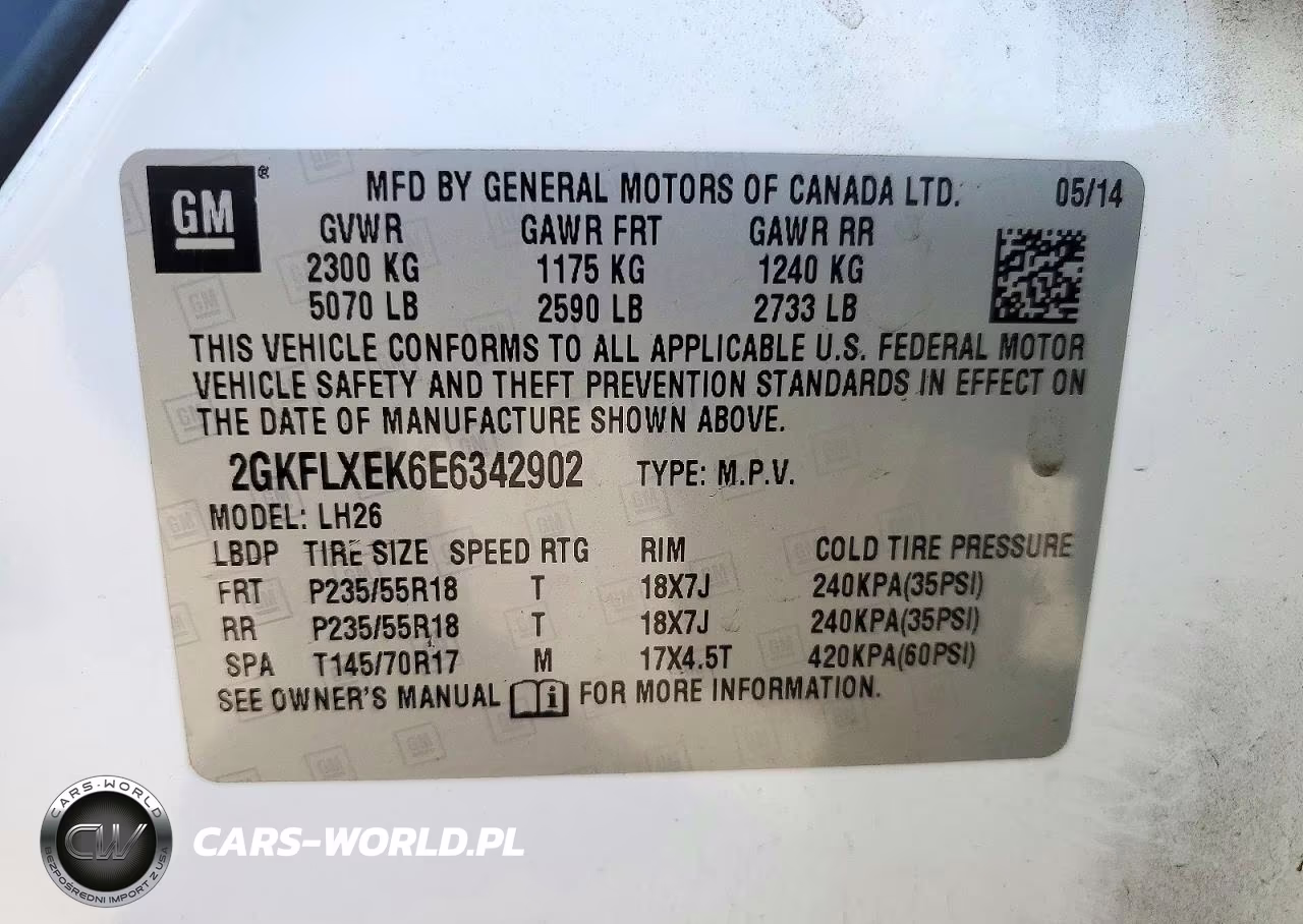 2014 GMC Terrain Slt-1 VIN:2GKFLXEK6E6342902 - 12