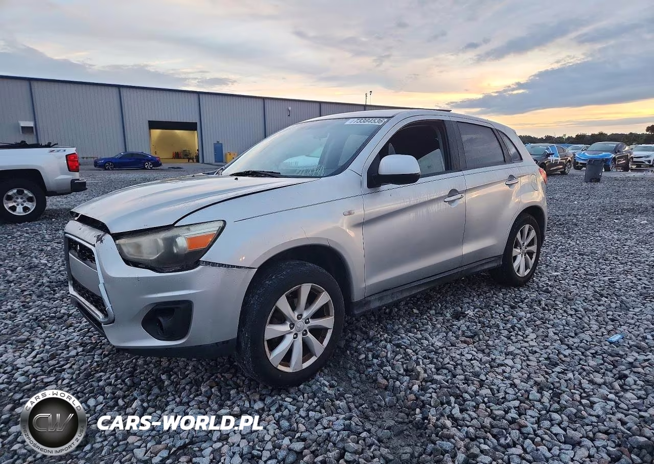2013 Mitsubishi Outlander Sport Es VIN:4A4AP3AU8DE012952 - 1