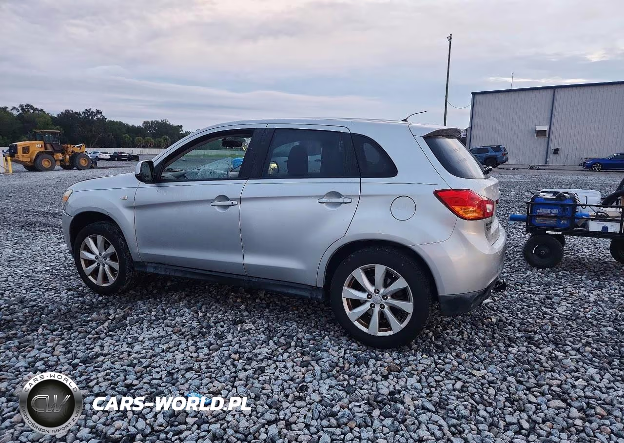 2013 Mitsubishi Outlander Sport Es VIN:4A4AP3AU8DE012952 - 2