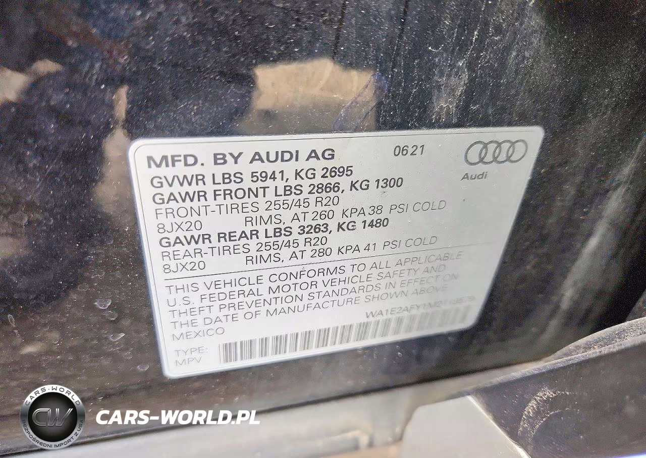 2021 Audi Q5 E Premium Plus VIN:WA1E2AFY1M2118579 - 12