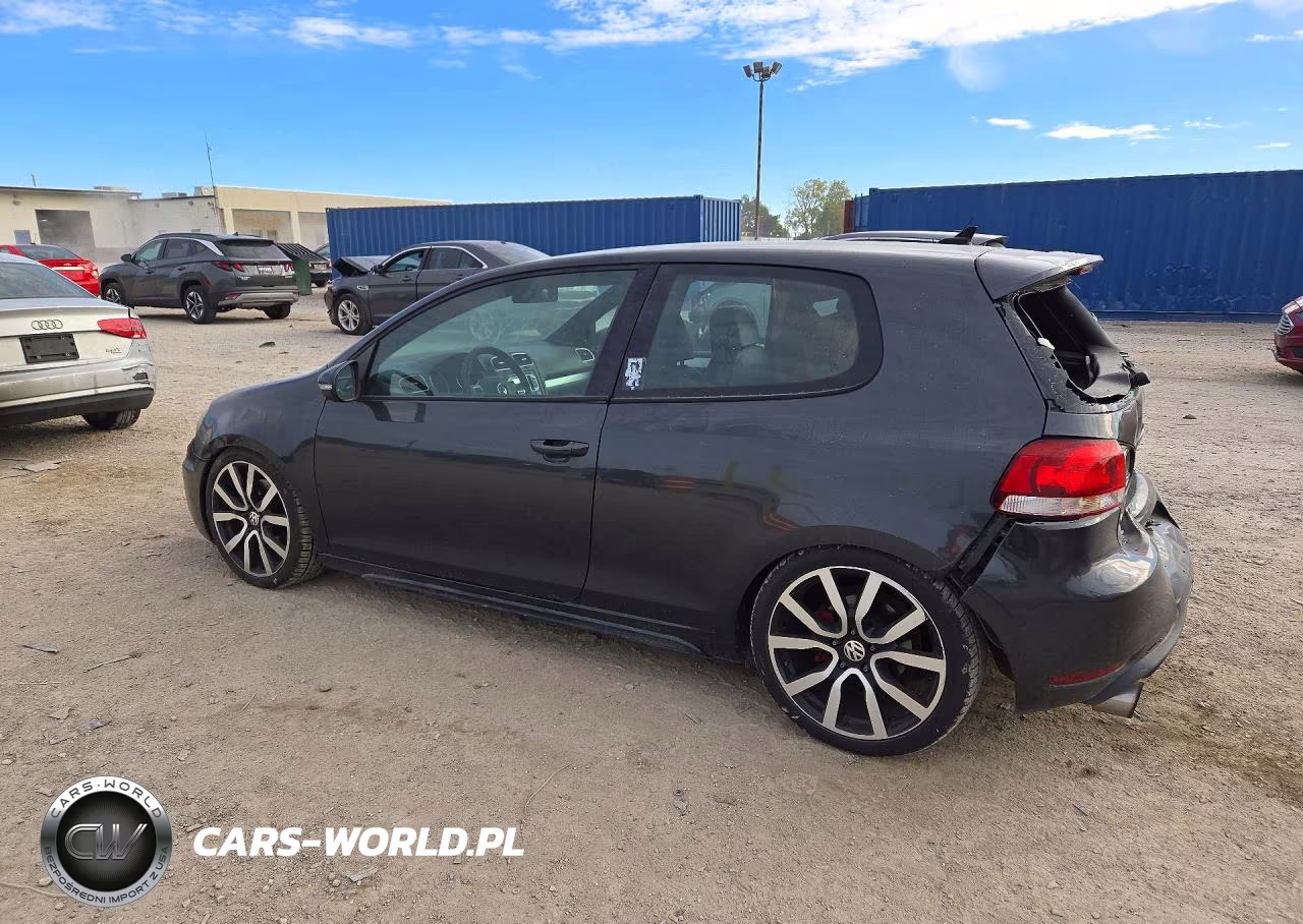 2012 Volkswagen Gti VIN:WVWFV7AJ8CW182656 - 2