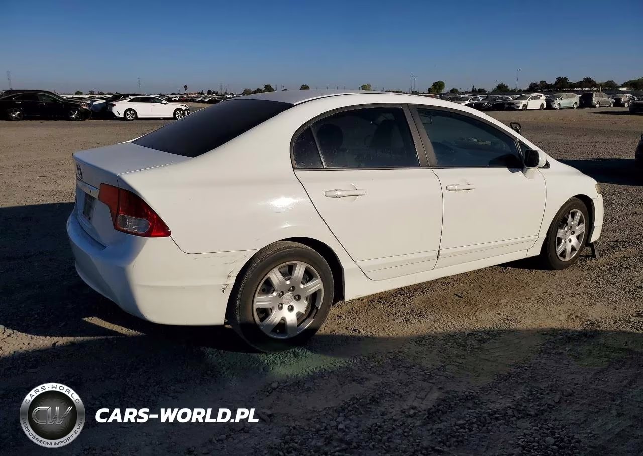 2010 Honda Civic Lx VIN:19XFA1F5XAE075166 - 3