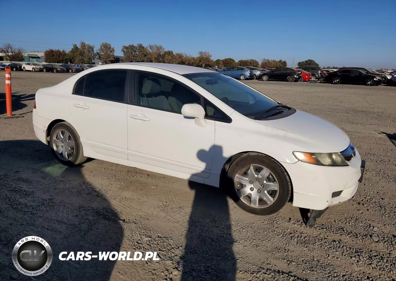2010 Honda Civic Lx VIN:19XFA1F5XAE075166 - 4