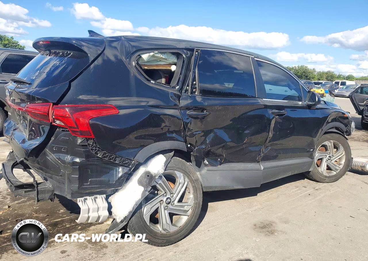 2022 Hyundai Santa Fe Se VIN:5NMS14AJ1NH403478 - 3