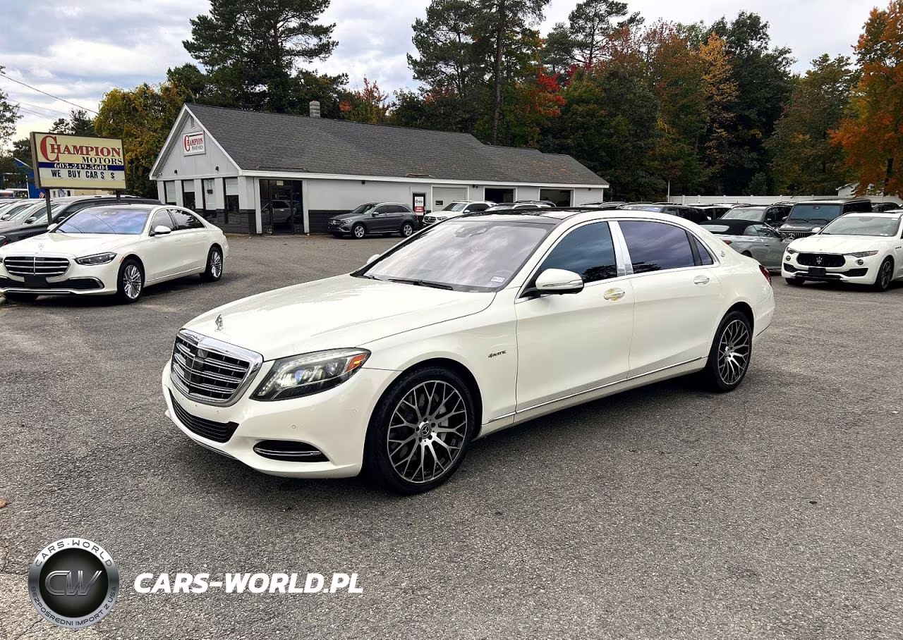 2017 Mercedes-Benz S Mercedes-Maybach S550 4Matic VIN:WDDUX8FB0HA330267 - 2