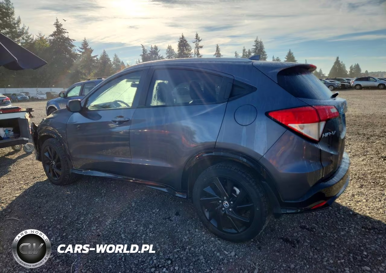 2021 Honda Hr-V Sport VIN:3CZRU6H11MM718357 - 2