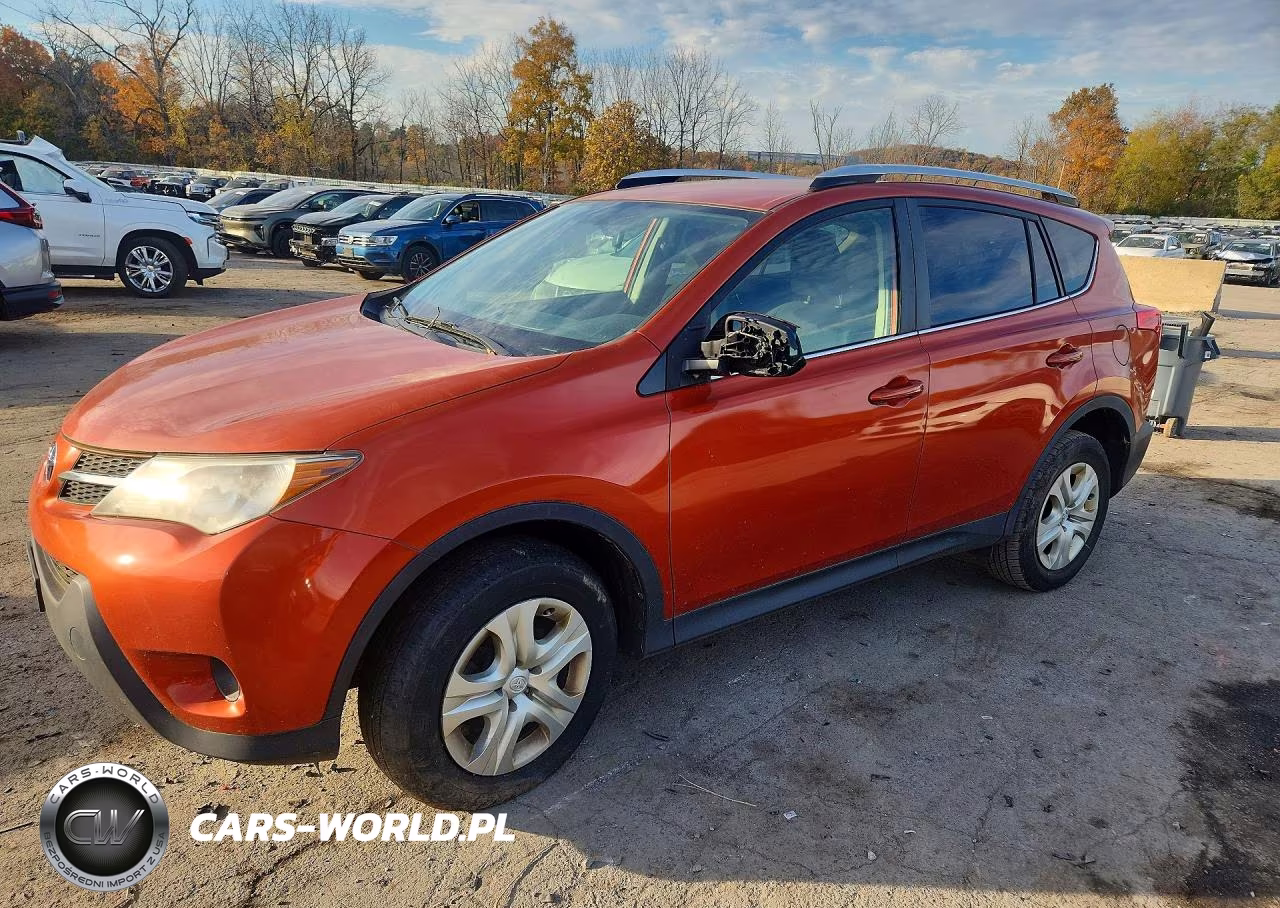 2015 Toyota Rav4 Le VIN:JTMBFREV7FD117348 - 1