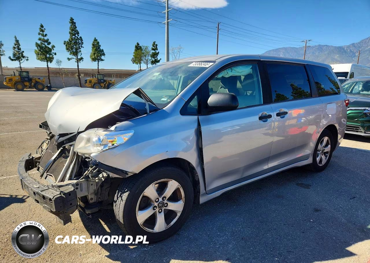 2020 Toyota Sienna L VIN:5TDZZ3DC8LS055946 - 1
