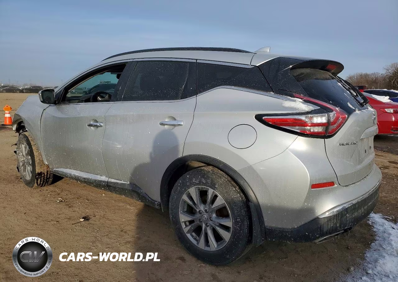 2018 Nissan Murano Sv VIN:5N1AZ2MH9JN152140 - 2