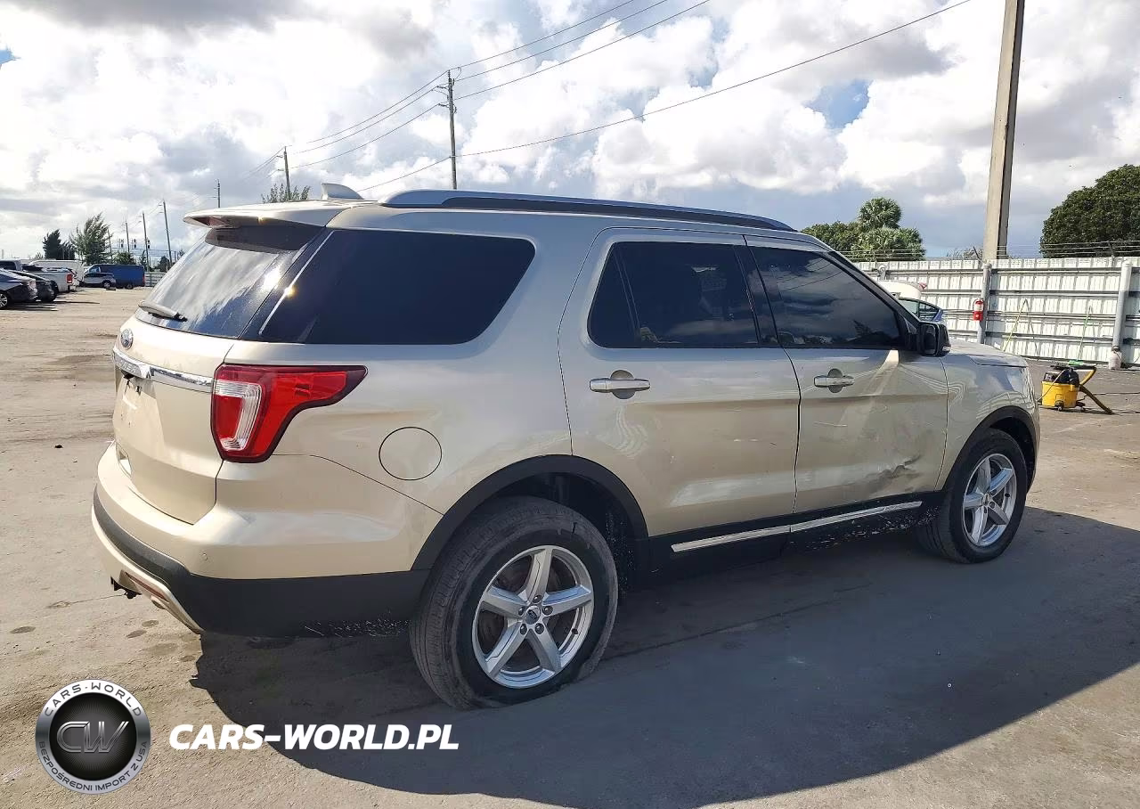 2017 Ford Explorer Xlt VIN:1FM5K8D80HGC48777 - 3