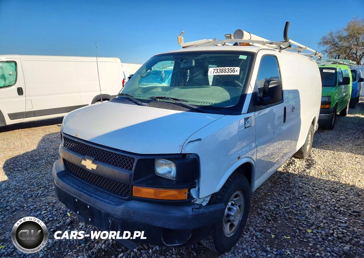 2013 Chevrolet Express G2500 VIN:1GCWGFCB3D1902292 - 1