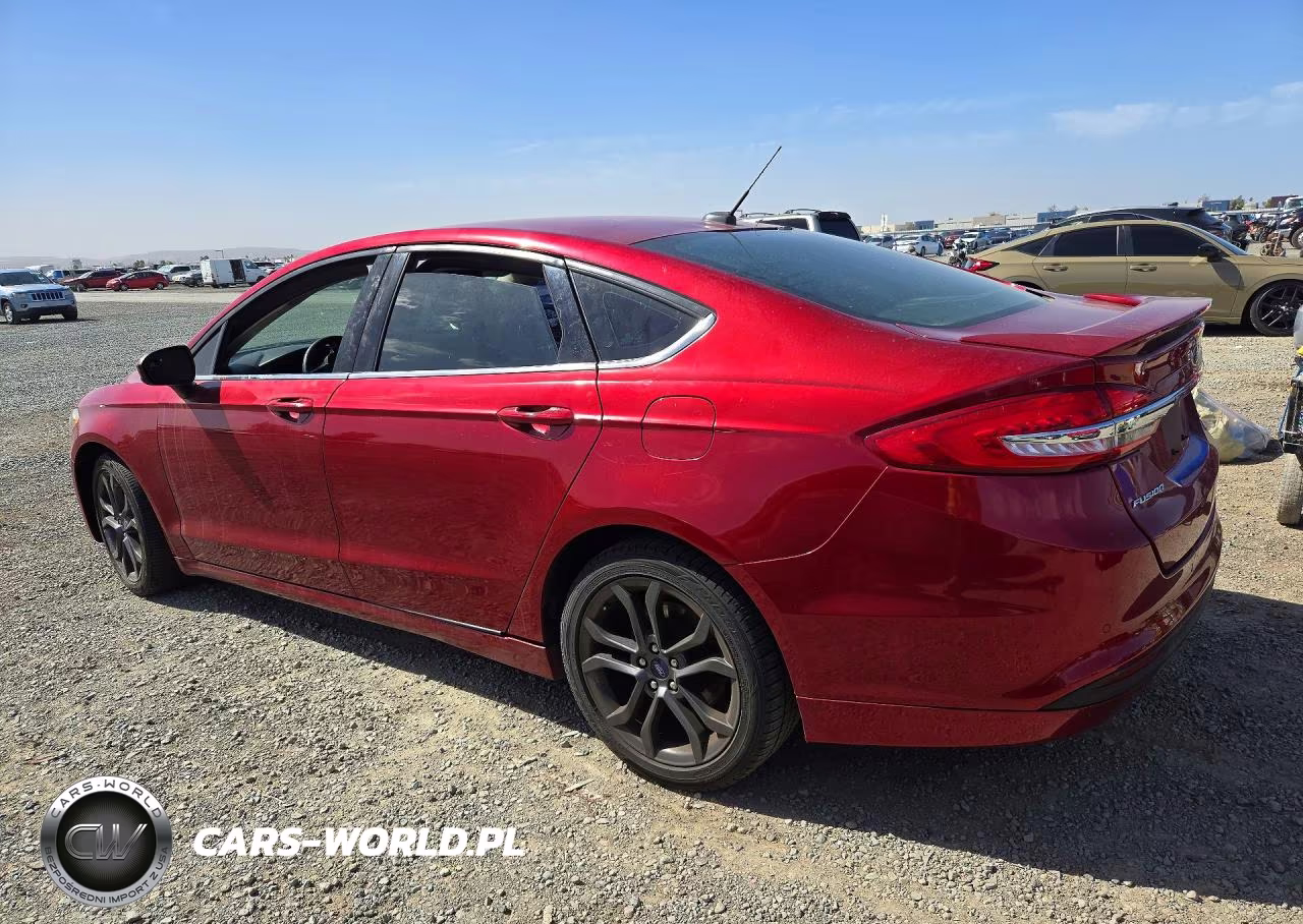 2018 Ford Fusion Se VIN:3FA6P0HDXJR240984 - 2