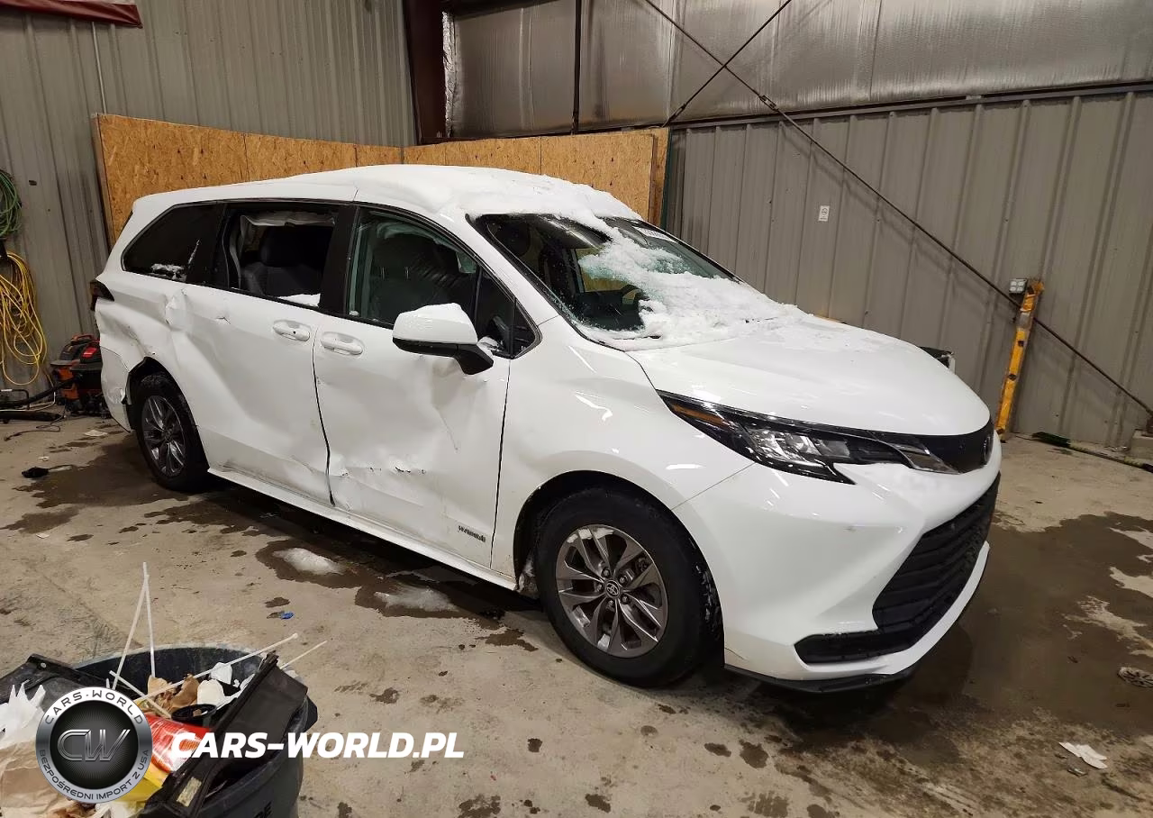 2021 Toyota Sienna Le VIN:5TDKSKFC0MS001166 - 4