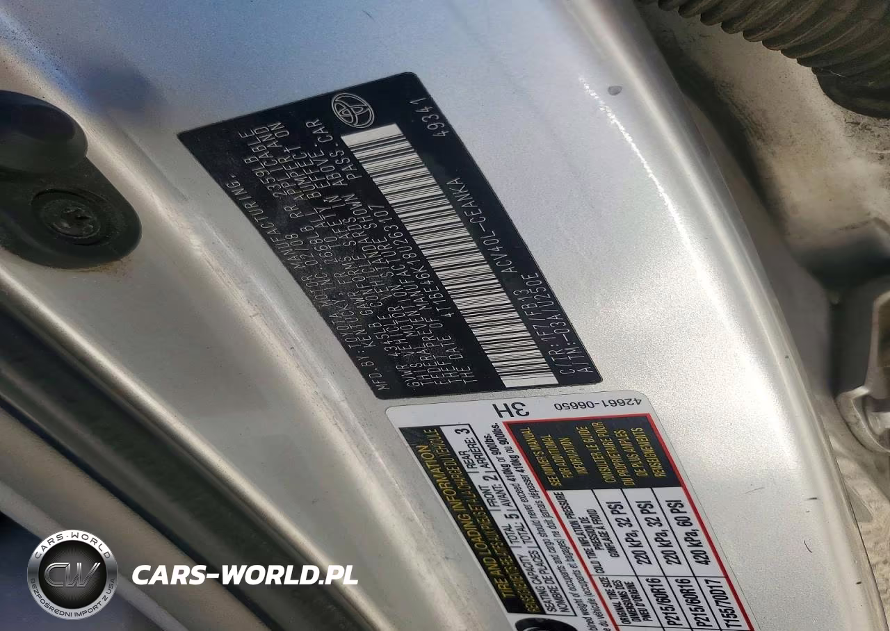 2008 Toyota Camry Base VIN:4T1BE46K18U263107 - 12