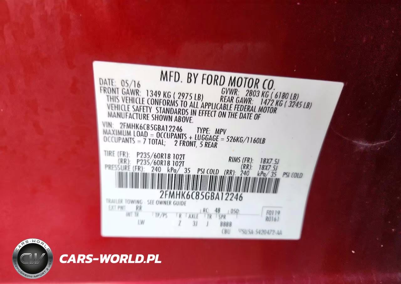 2016 Ford Flex Sel VIN:2FMHK6C85GBA12246 - 13