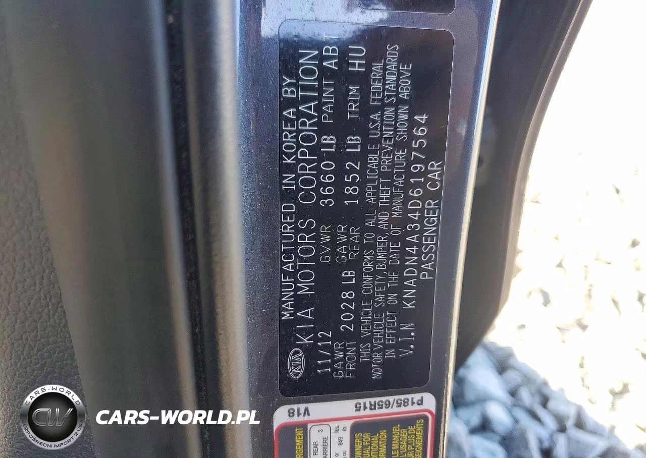 2013 Kia Rio Ex VIN:KNADN4A34D6197564 - 12