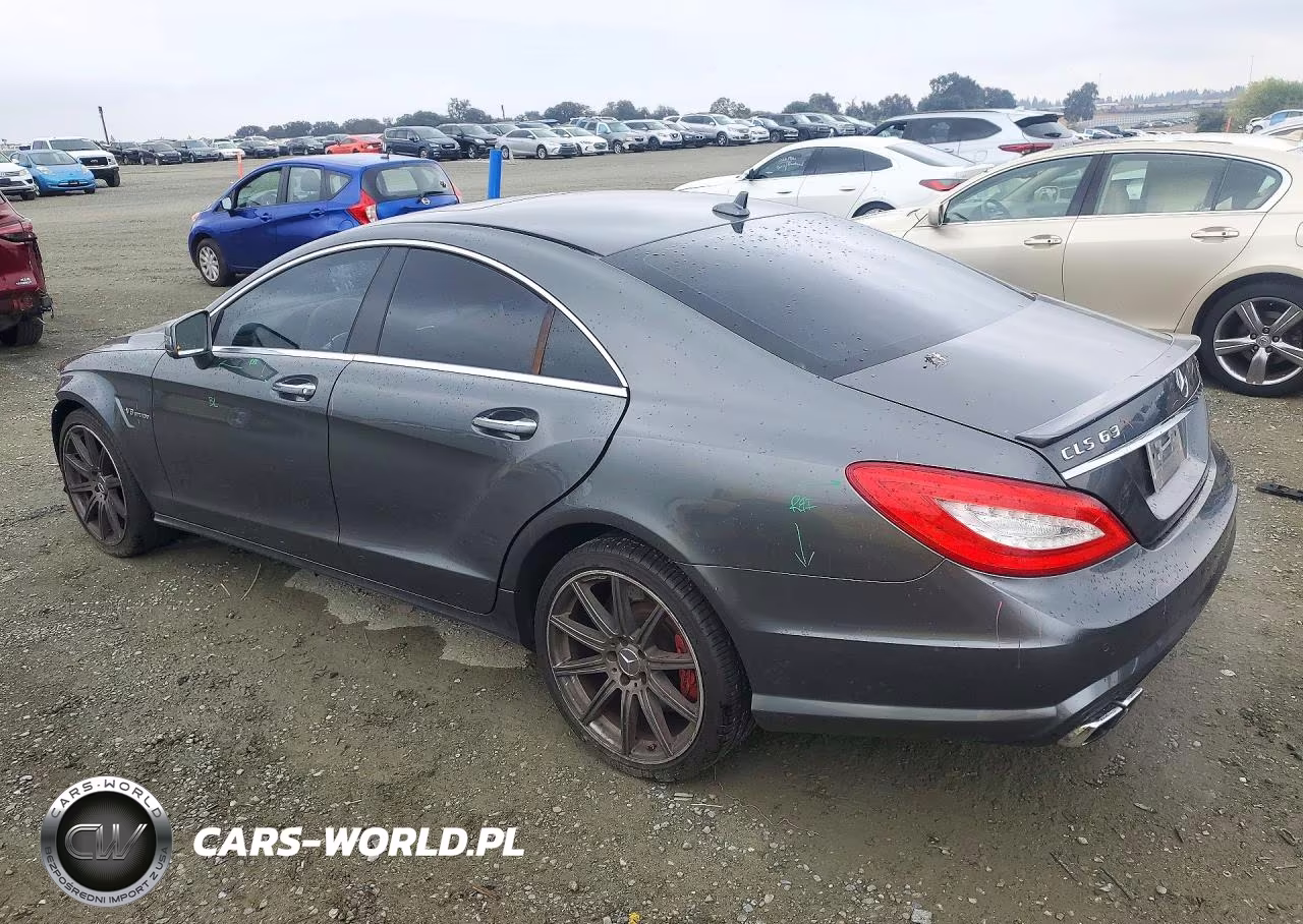 2014 Mercedes-Benz Cls 63 Amg S-Model VIN:WDDLJ7GB1EA111254 - 2